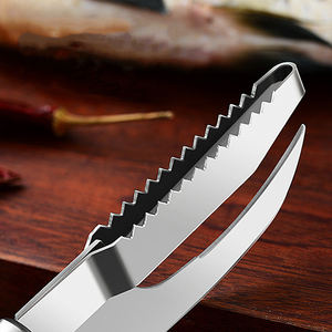 Couteau de cuisine domestique en acier inoxydable épaissi CXT124 pour écailler le poisson, petit outil de boucherie - Product Image 4