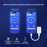 Dongle USB 3G 4G UFI, Adaptor Kartu Jaringan WiFi Portabel, untuk Mobil, Plug and Play, Modem Nirkabel 150Mbps, Android Windows
