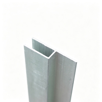Profilé en aluminium anodisé extrudé ODM pour cadre de caisson lumineux, traitement personnalisé pour cadre de caisson lumineux en tissu souple