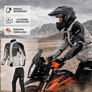 Ensemble de vêtements de <span class=keywords><strong>moto</strong></span> LY903 pour le tourisme, imperméable, aventure, 4 saisons, veste de <span class=keywords><strong>moto</strong></span>, veste de motocross, combinaison - Product Image 1