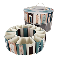 Ramadan Dekoration Advents kalender Leere islamische Geschenkset Schokoladen verpackung Advents kalender Box für Eid Countdown 30 Tage