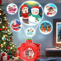 Montre de projection de Noël pour bébé, jouet éducatif intelligent lumineux, montre pour enfants Père Noël, cadeau de vacances