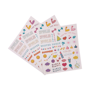 Utimize-papel de aluminio antiguo Lanner, pegatinas de papel - Product Image 4