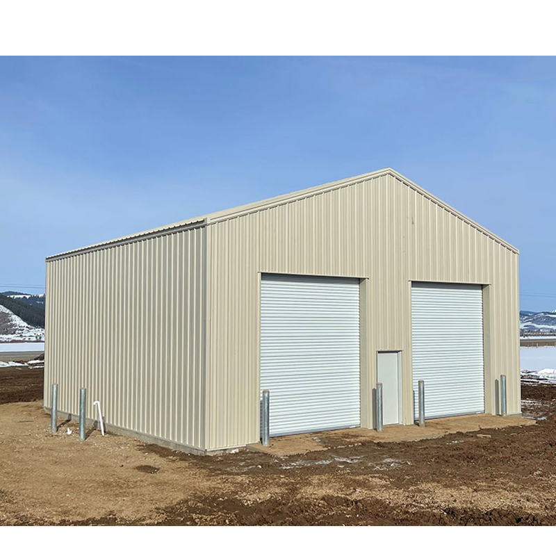 Large-span Steel Structural Buildings Barn Metal Self Storage Prefab Steel Structural Warehouse