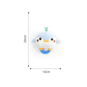 Juguetes Ecológicos y Duraderos de TPR para Perros, Juego de Pingüinos de Dibujos Animados, Resistentes a Mordidas y Chirridos, Gran Venta - Product Image 1