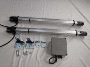 Usine au détail DC télécommande système d'actionneur linéaire électrique à énergie solaire ouvre-porte battante automatique 200KG * 2 <span class=keywords><strong>moteur</strong></span> - Product Image 4