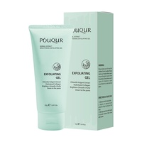 Gel nettoyant visage et corps POUQUR, exfoliant aux herbes pour adultes, élimine les peaux mortes.