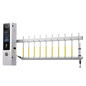 Barrera de Acceso 2 en 1 con Reconocimiento de Matrículas, <span class=keywords><strong>Control</strong></span> de Acceso Vehicular de 6 m de Ancho, Pantalla LCD de 18.5 Pulgadas, Torniquete de Estacionamiento con Voz, Aleación - Product Image 6