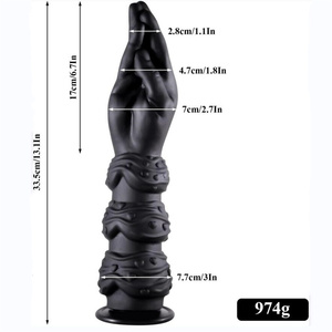 Vente en gros Gode en silicone pour poing Gode à la main Sex <span class=keywords><strong>Toys</strong></span> pour hommes gays Produits - Product Image 2