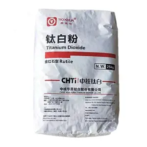 R2196 TIOXHUA titanyum dioksit R-2196 CHTi tio2 2196 boya kağıt yapımı için plastik Tio2 tozu