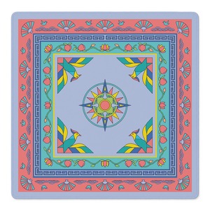 Tapete de Mahjong Coral Me Maybe East Wind, Plegable, Antideslizante, con Reducción de Ruido, para Mahjong Americano, Póker <span class=keywords><strong>y</strong></span> Juegos de Cartas - Product Image 1