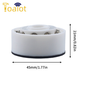 Pies a prueba de golpes para impresora 3D Toaiot, amortiguación de plástico de 45mm x 21mm para modelo A1 Mini - Product Image 1