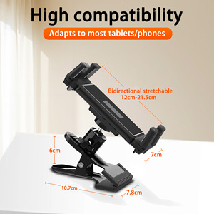 Supporto Universale Regolabile Flessibile in ABS per Tablet e <span class=keywords><strong>Telefono</strong></span>, Rotazione a 360°, Supporto da Scrivania per <span class=keywords><strong>Disegno</strong></span> e Visualizzazione - Product Image 6