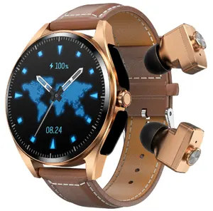 Wonlex 2024 BT chiamata adulto Smart Watch musica AMOLED orologio sportivo MF01 con auricolari