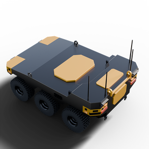Châssis de robot à roues <span class=keywords><strong>Ackermann</strong></span> Steering 6X6 haute vitesse, charge lourde de 300 kg, DW-6 - Product Image 4