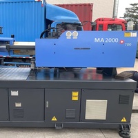 Gebrauchte Haitianische Hydraulische 200-Tonnen Horizontale Vollautomatische Kunststoff-Spritzgießmaschine MA2000 mit SPS & Motor