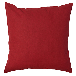 COJÍN DECORATIVO ROJO OSCURO DE 45X45 CM - Product Image 1