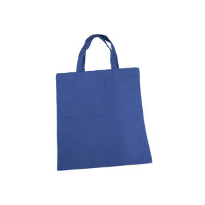 Sac fourre-tout en coton écologique 140 GSM couleur naturelle 38x42 cm Sac de courses réutilisable pour impression promotionnelle - Product Image 3