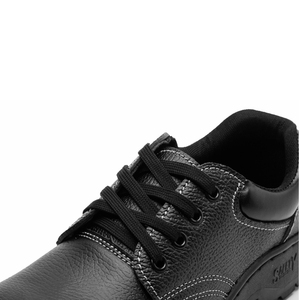 <span class=keywords><strong>Chaussures</strong></span> de sécurité légères et respirantes pour hommes JIANKUN, noires, basses, anti-écrasement/anti-perforation/anti-dérapantes, avec embout en acier et semelle en caoutchouc, pour usage en usine - Product Image 4