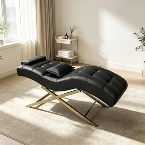 Customized Curved Eyelash Extension <b>Bed</b> Salon Furniture Spa Eyebrow Beauty Salon Chair Eyelash Extension <b>Bed</b> - Product Image 1