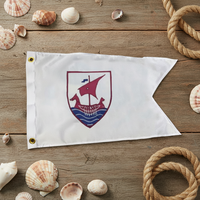 Banderín con Logotipo Personalizado, Código Internacional de Barcos, Yates, Símbolos de Señales Náuticas Marítimas