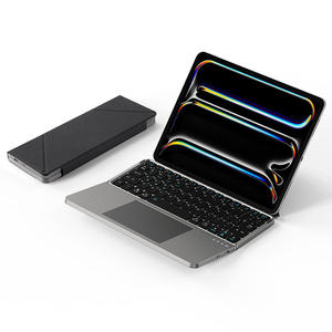 Nouveau design <span class=keywords><strong>Ibox</strong></span> 11 Clavier mécanique USB-C pliable fin portable mini sans fil avec pavé tactile et pavé numérique - Product Image 2