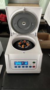 Centrífuga Clínica de Sobremesa, Pequeña, de Baja Velocidad y Ligera, Centrífuga de Laboratorio de Bioquímica, Centrifugeuse Laboratoire - Product Image 4