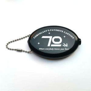 كيس عملات من كلوريد البولي فينيل خفيف الوزن ، شعار مخصص ، ضغط فارغ ، نمط حلوى بيضاوي ، نوع إغلاق مفتوح - Product Image 3