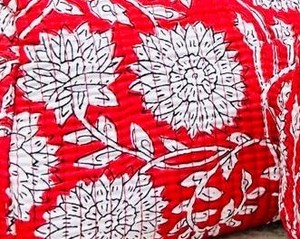 Handblock Printed Set of 3 Multipurpose Pouch (Large, Medium, and Small) - Product Image 4