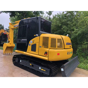 รถขุดขนาดเล็ก Komatsu PC70-8 7 ตัน รุ่นปี 2021 เครื่องยนต์ Yanmar 57 แรงม้า พร้อมอุปกรณ์ตัก/ริปเปอร์ สำหรับงานก่อสร้างในฟาร์ม - Product Image 2