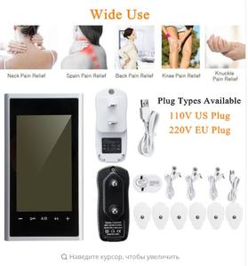 Dispositivos para aliviar el dolor del nervio ciático, masajeador corporal, unidades TENS de doble canal, máquina de terapia para aliviar el dolor - Product Image 5