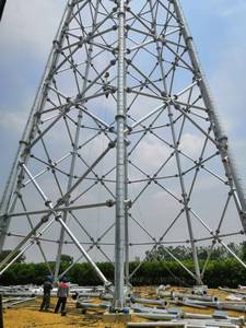 Độc lập 15m-80m tháp sét kết cấu thép xây dựng hệ thống bảo vệ chống sét sét sét tháp - Product Image 6