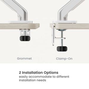 Support d'<span class=keywords><strong>écran</strong></span> de bureau VESA de 17 à 32 pouces Support d'<span class=keywords><strong>ordinateur</strong></span> Support mince entièrement réglable <span class=keywords><strong>Bras</strong></span> de support de moniteur assisté par ressort - Product Image 4