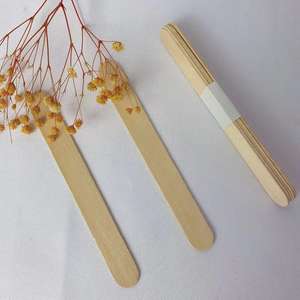Bâtonnets en bois pour cake pops, style <span class=keywords><strong>simple</strong></span> <span class=keywords><strong>et</strong></span> naturel, couleur miroir, moule à glace DIY, bâtonnets pour sucettes glacées, logo personnalisé - Product Image 4