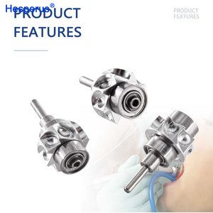 Rotor dental de cartucho para pieza de mano de alta velocidad DEASIN 5 LED con cabezal de torque de botón pulsador E5 (solo la pieza de mano) - Product Image 4