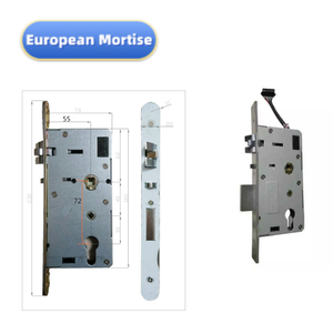 INV Smart System <strong>Small</strong> RFID Card Digital Room Luxury 304 Stainless Steel <strong>Door</strong> Locks and <strong>Handles</strong> - Product Image 4
