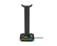 Support de casque universel portable Havit TH660, support de casque de jeu, support de casque RGB
