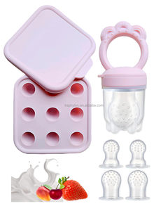 Ensemble d'alimentation pour bébé en silicone LSR de qualité médicale, sans BPA, avec bol à forte aspiration, cuillère, bavoir, tasse d'apprentissage et vaisselle d'entraînement, personnalisable avec logo - Product Image 4