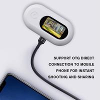 Collar para Perro con Cámara 1080P HD, Cámara para Mascotas con Ángulo Amplio de 120 Grados, Mini Cámara Deportiva Recargable para Perros y Gatos