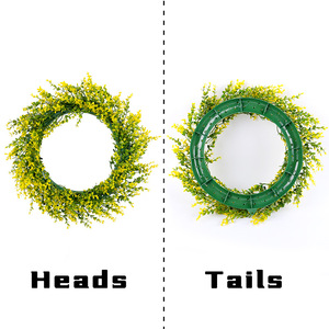 Guirnalda Artificial de Eucalipto de Primavera 2025, Decoración para Interiores/Exteriores, para Colgar en Puertas, Venta al Por Mayor - Product Image 2