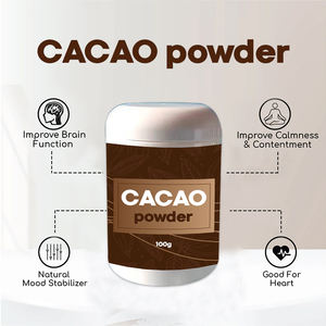 Ingredientes naturales <span class=keywords><strong>sin</strong></span> OGM <span class=keywords><strong>sin</strong></span> <span class=keywords><strong>gluten</strong></span> en polvo de <span class=keywords><strong>cacao</strong></span> <span class=keywords><strong>puro</strong></span> orgánico privado OEM <span class=keywords><strong>sin</strong></span> aditivos - Product Image 2
