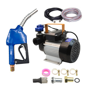 Hoge capaciteit elektrische olietrommelpomp 220V 110V diesel transportpomp oliepomp 550W 60L/min automatische uitschakeling - Product Image 1