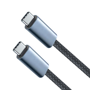 Bền 60W Kép USB C Nylon Dệt Ban Đầu Cáp 1M Nhanh Chóng Sạc Loại C Để Loại C Cáp Cho iPhone 16 15 Pro Max Cộng Với iPad - Product Image 3