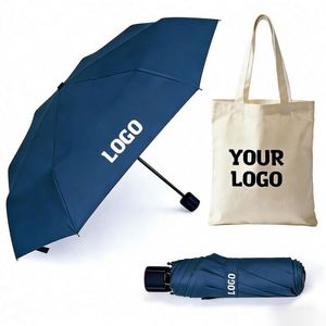 ร่มทำจากวัสดุกันน้ำคุณภาพสูงใช้โลโก้ได้ตามต้องการ - Product Image 1