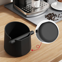 Boîte de récupération des marcottes de café en silicone de qualité alimentaire, bac de rangement hygiénique, accessoire pour expresso