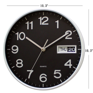 <span class=keywords><strong>Reloj</strong></span> de Pared Moderno <span class=keywords><strong>y</strong></span> Lujoso, Redondo, <span class=keywords><strong>con</strong></span> <span class=keywords><strong>Día</strong></span> <span class=keywords><strong>y</strong></span> <span class=keywords><strong>Fecha</strong></span>, <span class=keywords><strong>Calendario</strong></span> Clásico, <span class=keywords><strong>Reloj</strong></span> de Pared Decorativo para Sala de Estar - Product Image 4