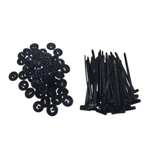 Attache rapide en nylon pour câble, à fixation traversante, pour réparation et remplacement de voitures, motos, véhicules électriques et vélos - Product Image 4