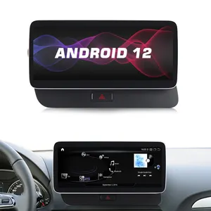KANOR 12.3 "dokunmatik ekran 1920*720 4 + 64g gps navigasyon dahili carplay wifi araba radyo Audi q5 android
