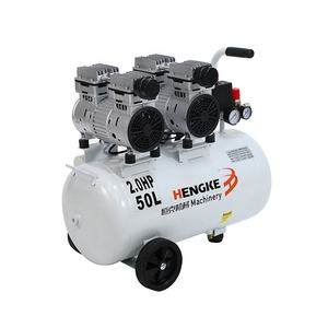 Buen <span class=keywords><strong>precio</strong></span>, <span class=keywords><strong>compresor</strong></span> <span class=keywords><strong>de</strong></span> <span class=keywords><strong>aire</strong></span> Dental silencioso portátil sin aceite <span class=keywords><strong>de</strong></span> <span class=keywords><strong>50</strong></span> <span class=keywords><strong>litros</strong></span>, configuración <span class=keywords><strong>de</strong></span> pistón <span class=keywords><strong>de</strong></span> 220V, nueva condición, sin aceite - Product Image 2