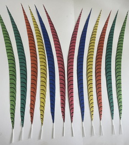 Plumes de faisan artificielles à longue queue, brun naturel, pour fête, carnaval, décoration de la maison, mariage, vase, décoration de vacances, bricolage, costume - Product Image 4